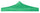 Toit de Rechange pour Tonnelle Pliante 3x3m Vert