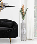 Vaso Atene 15x60x15 cm in Poliresina Bianco