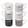 Set de 6 tasses à café Ø5,5x5,5 cm en os neuf Chine VdE Tivoli 1996 Classique