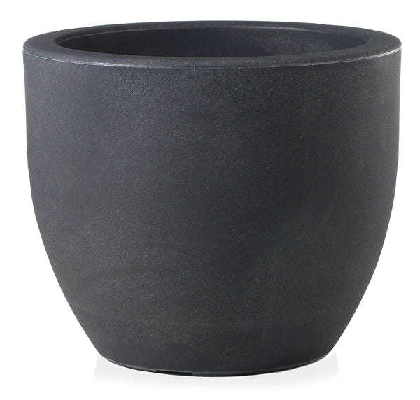 Vase Ø40 cm en résine Ares 40 Anthracite online