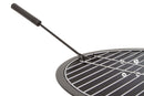 Stufa Braciere Grill a Legna o Carbone da Esterno Qlima FFGW4556 Nero