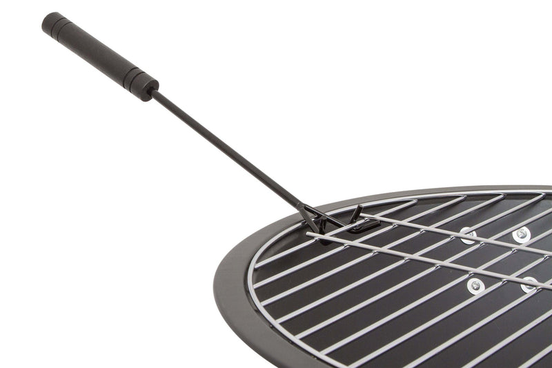 Stufa Braciere Grill a Legna o Carbone da Esterno Qlima FFGW4556 Nero