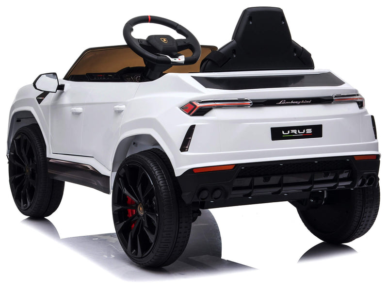 Macchina Elettrica per Bambini 12V con Licenza Lamborghini Urus Bianca