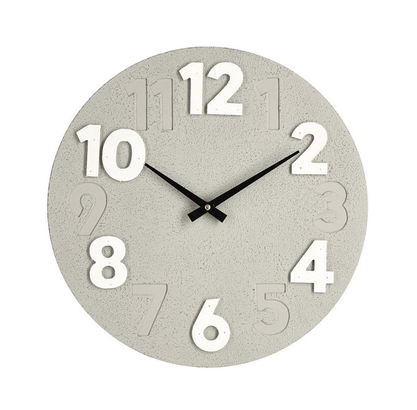 Orologio da Parete Ø40x4,5 cm in Legno Timing Tortora sconto