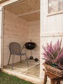 Casetta Box da Giardino Porta Utensili 200x200 cm in Legno Birba