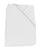 Drap housse double avec coins H40 cm et élastique uni blanc