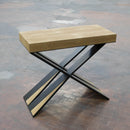 Consolle Allungabile 90-290x40x77 cm in Nobilitato Marrone