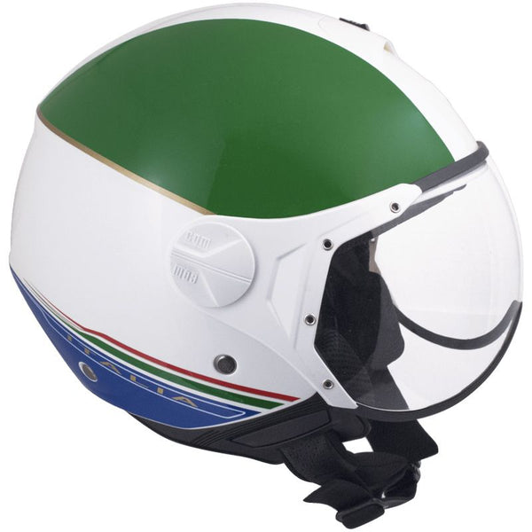 Casque Jet pour Scooter CGM Italia 107I Visière Blanche acquista