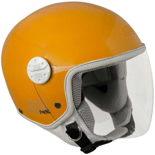 sconto Casque Demi-Jet Enfant CGM Varadero 206A Orange Visière Longue