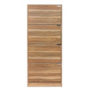 Scarpiera 4 ante 63x150x24 cm in Legno Melaminico Naturale