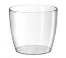 Vaso da Interno e Esterno Ø24,5x23 cm in Plastica Madeira 26 Trasparente