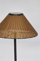 Lampada da Terra a Led con Ricarica Solare Ø40x160 cm in Acciaio Kalyan Natural