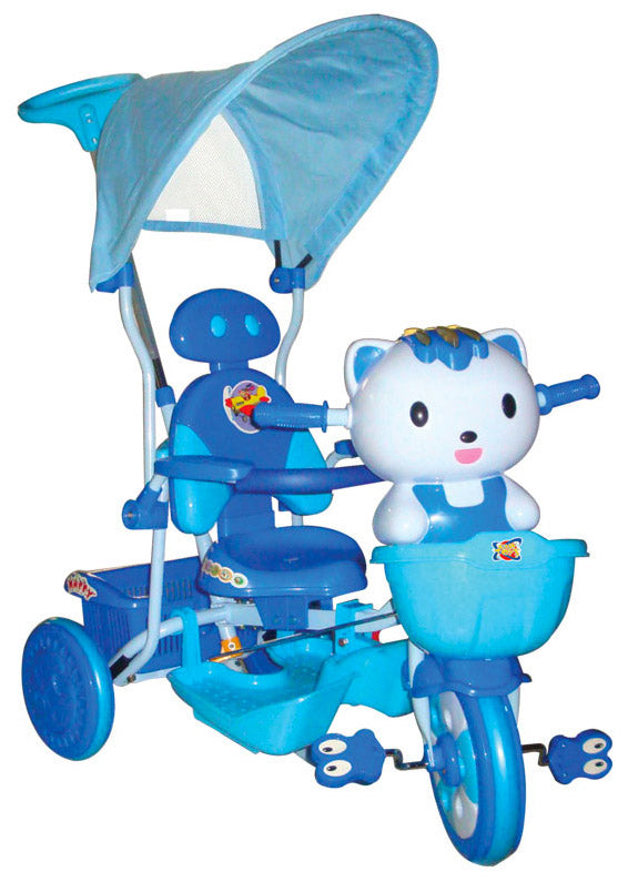prezzo Kidfun Tricycle Poussette Blue Kitty