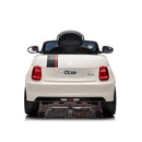 Macchina Elettrica per Bambini Licenza Ufficiale  Fiat 500 10,8V Bianco      
