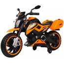 Moto Elettrica per Bambini 12V Motocross Enduro Arancione