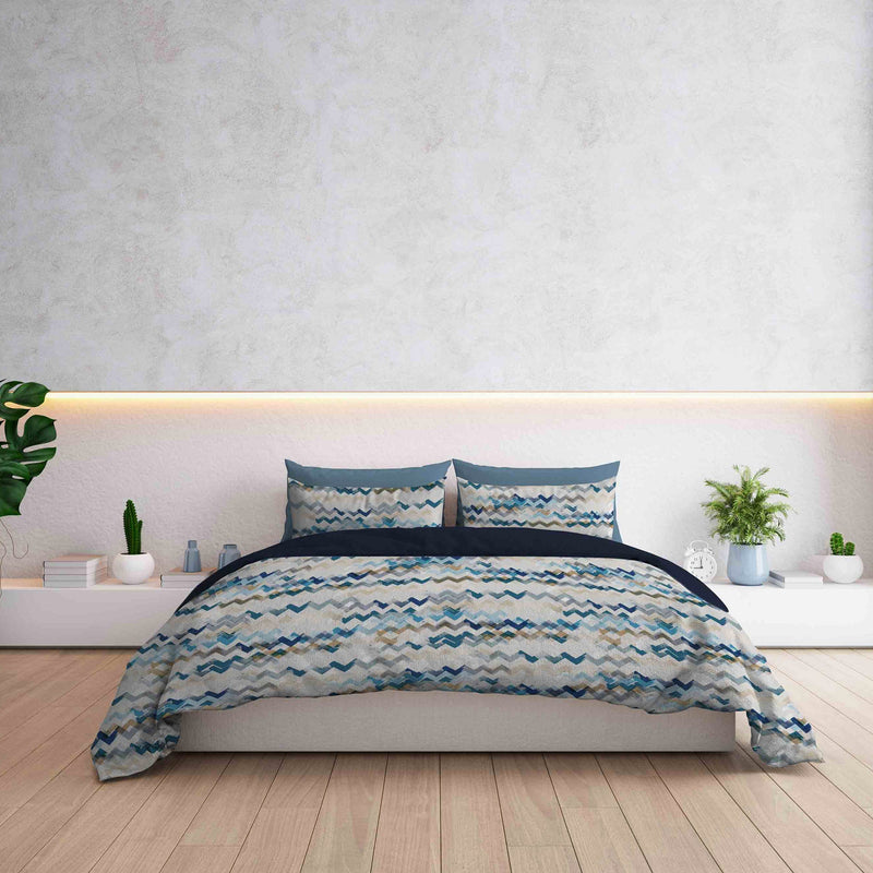 Copripiumino con Federe Stampato Modern Sky Varie Misure