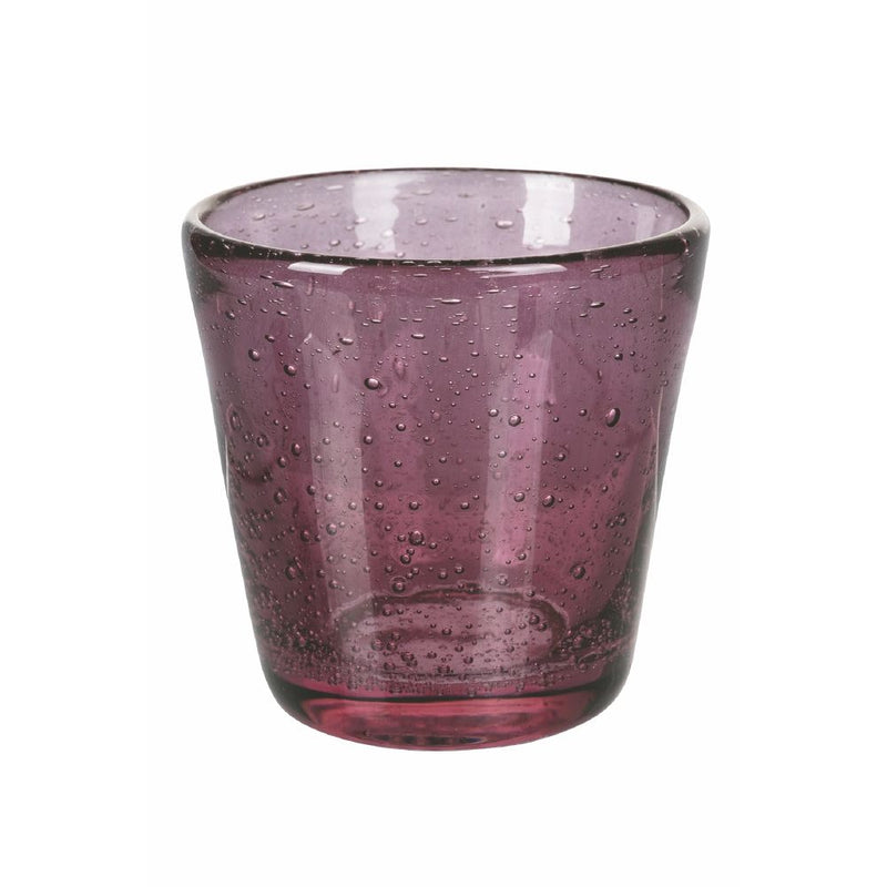 Set 6 Tazzine per Liquori Liquorini Cancun Provence in Vetro VdE Tivoli 1996 Viola