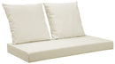 Cuscini per Pallet 120x80 cm Seduta e Schienale in Similpelle Mariotti Belem Beige