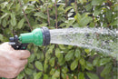 Tubo Pompa Canna dell'Acqua Estensibile 12 mt con Pistola Soriani Power Verde