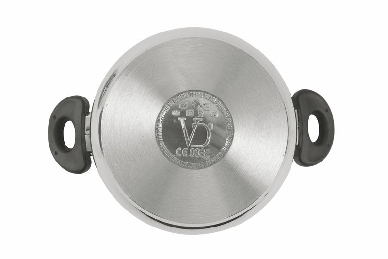 Pentola a Pressione in Acciaio Ø18cm 3,5 Litri Soriani Carlotta