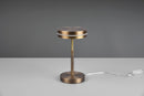 Lampada da Tavolo da Interno a LED SMD in Metallo Ottone anticato