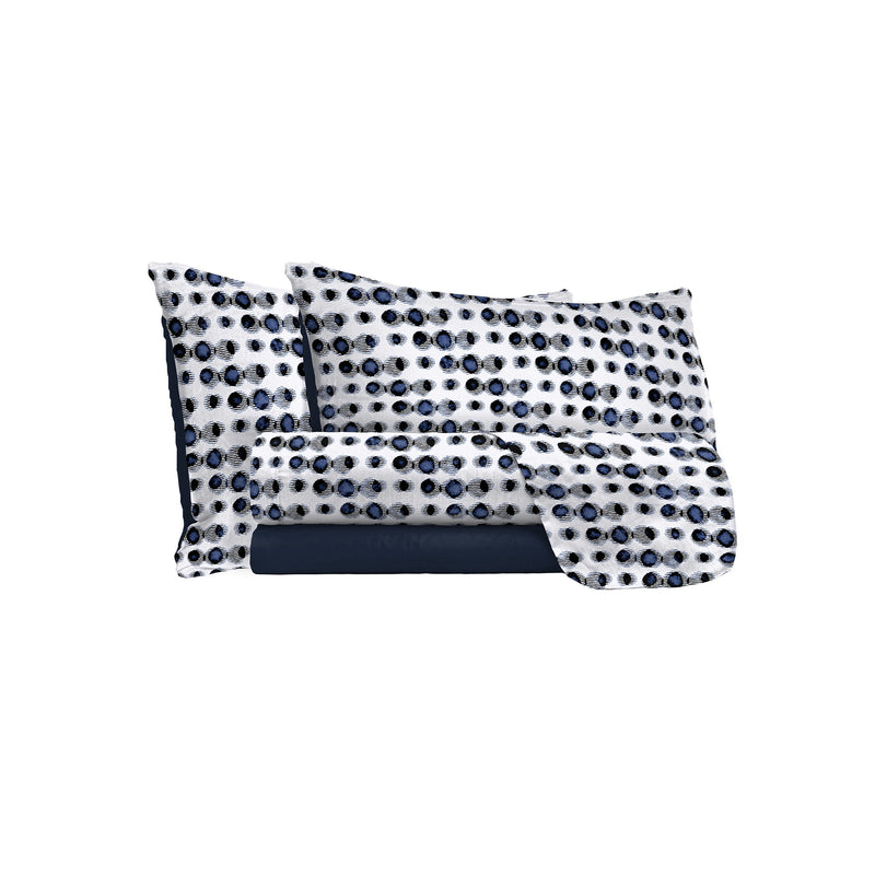 Set Lenzuola con Stampa Sopra Sotto e Federe Optical