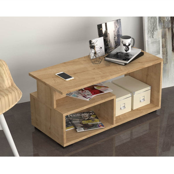 online Tavolino da caffè basso 90x45x45 cm Madrid rovere