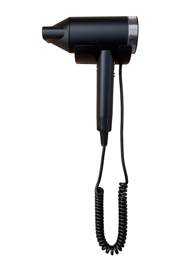 Asciugacapelli Professionale Vama PASSION HAIR Motore Brushless 1500W per Hotel con Base Murale Nero online