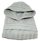 Accappatoio in Spugna 100% Cotone Sally Lines Salvia Taglia S/M