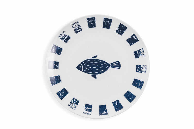 Servizio Piatti 18 Pezzi in Porcellana e Gres Villa d'Este Home Tivoli El Pescado