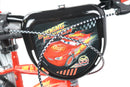 Bicicletta per Bambini 14" Disney Cars Freni Caliper e Stabilizzatori in Acciaio Hi-Ten Rosso