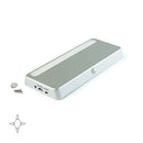 Lampada LED a Batteria Ricaricabile Sotto Pensile con Sensore di Movimento 1W Luce Bianca Naturale Emuca