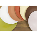 Set 6 Sottopiatti in Plastica Ø 33cm Villa d'Este Wood Senape