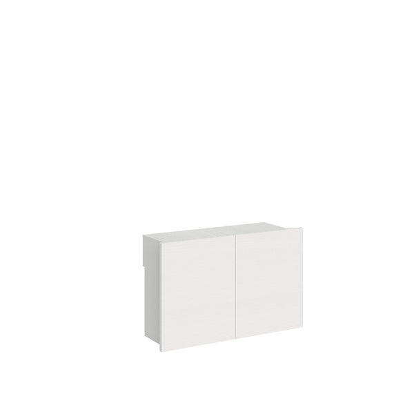Panca Allungabile Inferiore 72-300x26x45 cm Evolve Bianco Frassino prezzo