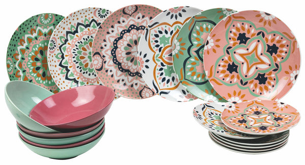 Service de Table 18 Pièces en Porcelaine et Grès VdE Tivoli 1996 Cala Tarida online