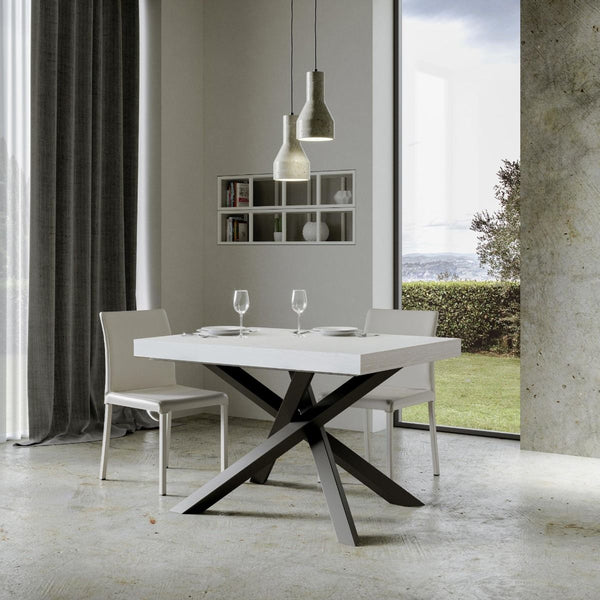 Tavolo 130x90x77 cm Volantis Fix Bianco Frassino prezzo
