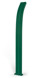 Doccia Solare da Esterno Giardino 30L Miscelatore Arkema Spring Fascia Inox Verde