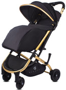 Passeggino Trolley Pieghevole per Bambini Barotti Primo XL Nero/Oro
