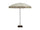 Parasol de jardin Ø2,4 m Mât Ø33 mm en Acier Maffei Novara Ecru
