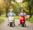 Piaggio Vespa 946 Elettrica 12V per Bambini Rossa