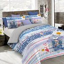 Copripiumino Matrimoniale Stampa sul Sacco e Federe Kio653