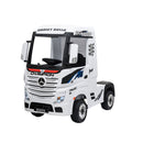 Camion Elettrico per Bambini 12V con Licenza Mercedes Bianco 