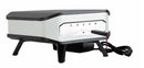 Forno per Pizza Elettrico 13' 2200W 34x34 cm con Pietra Refrattaria e Tagliere in Nylon