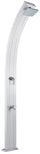 Douche Solaire de Jardin 30L Mitigeur Aluminium Métallique et Lave Pieds