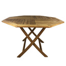 Tavolo Pieghevole Ottagonale da Esterno Octogon 120x120 cm in Teak      