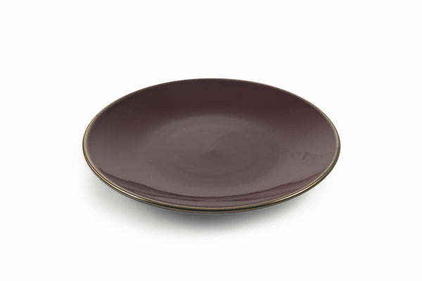 Set de 6 Assiettes à Fruits Ø19,5x2 cm en Grès VdE Tivoli 1996 Royal Passion Violet prezzo