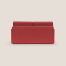 Divano Letto 3 Posti 189x96x96 cm Evans in Tessuto Rosso