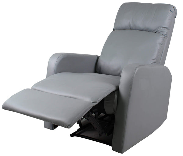 acquista Fauteuil Releveur Electrique 1 Moteur en Simili Cuir Gris Vandi