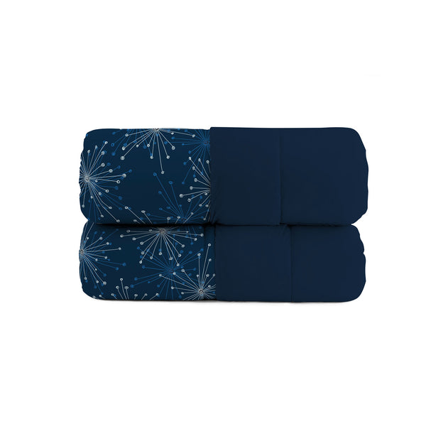 online Trapunta Invernale Stampata in Microfibra 200gr Double Face Fireworks Varie Misure