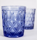 Set 6 Bicchieri Ø8,9x9 cm in Vetro Villa d'Este Home Tivoli Blu